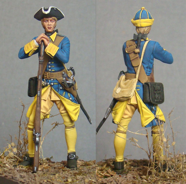 Figures: Swedish musketeer