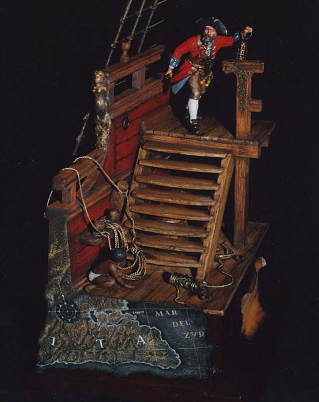 Диорамы и виньетки: Пиратский корабль, фото #1