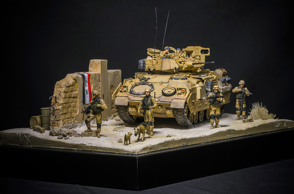 Dioramas and Vignettes: Patrol in the Baghdad suburbs, photo #1