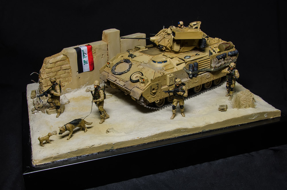 Dioramas and Vignettes: Patrol in the Baghdad suburbs, photo #2