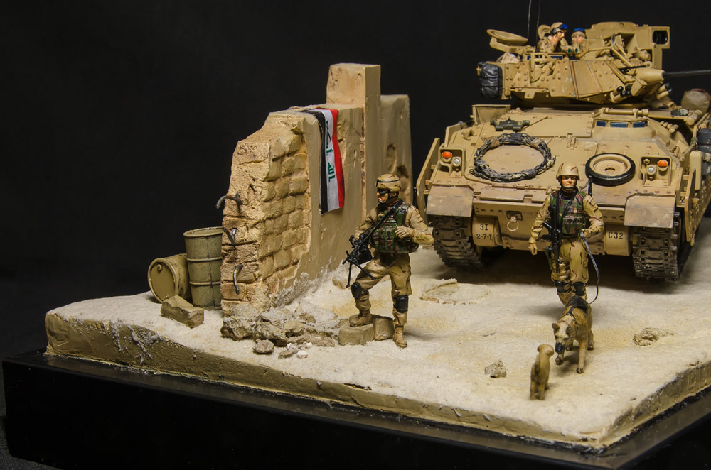 Dioramas and Vignettes: Patrol in the Baghdad suburbs, photo #3