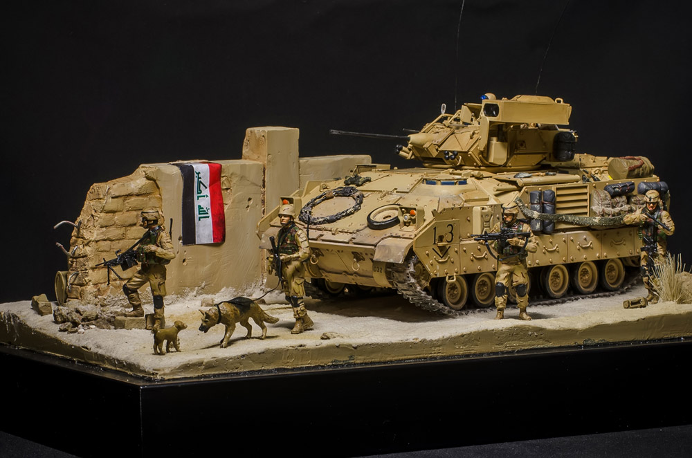 Dioramas and Vignettes: Patrol in the Baghdad suburbs, photo #4