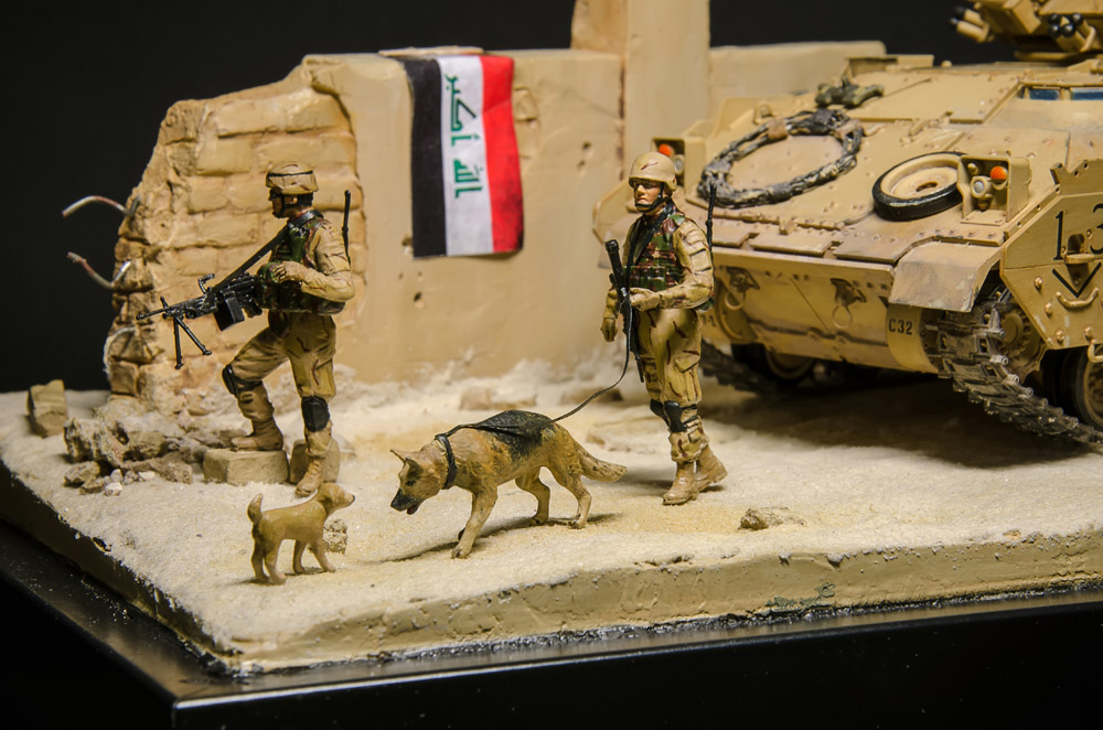 Dioramas and Vignettes: Patrol in the Baghdad suburbs, photo #6