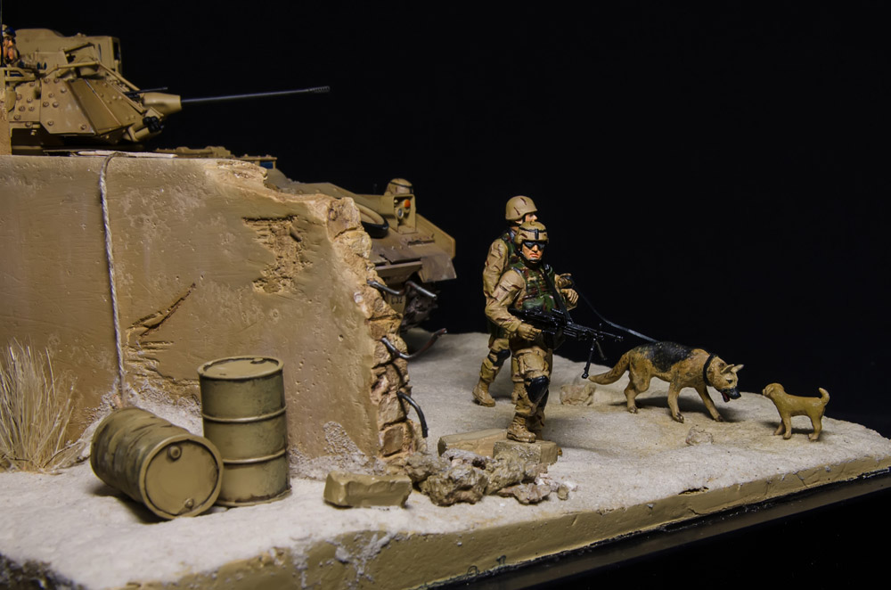 Dioramas and Vignettes: Patrol in the Baghdad suburbs, photo #7