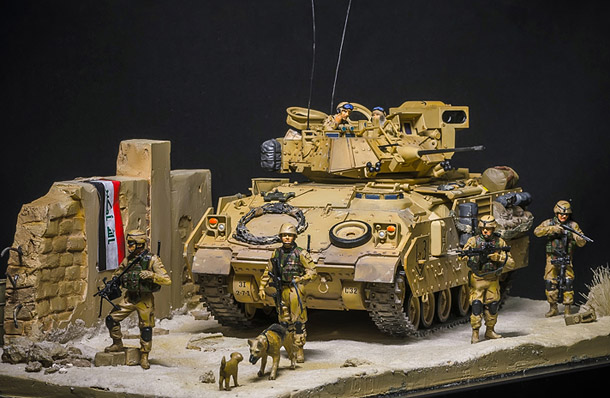 Dioramas and Vignettes: Patrol in the Baghdad suburbs