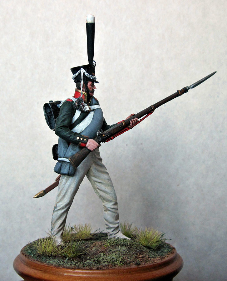 Figures: NCO of grenadier regt, Russia, 1812-14, photo #1