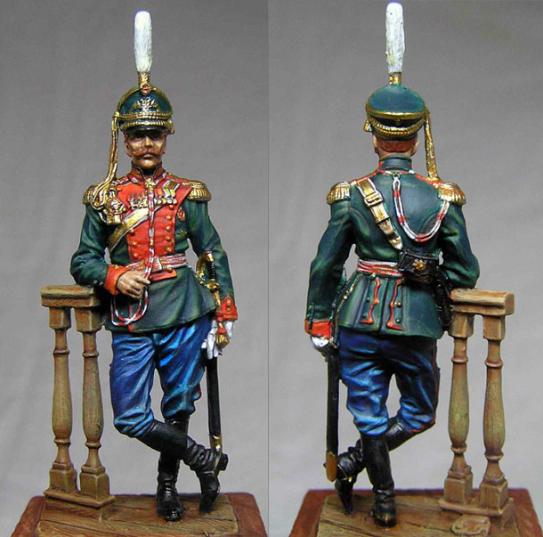 Figures: Colonel, Leib Guard dragoons, Russia, 1910-14
