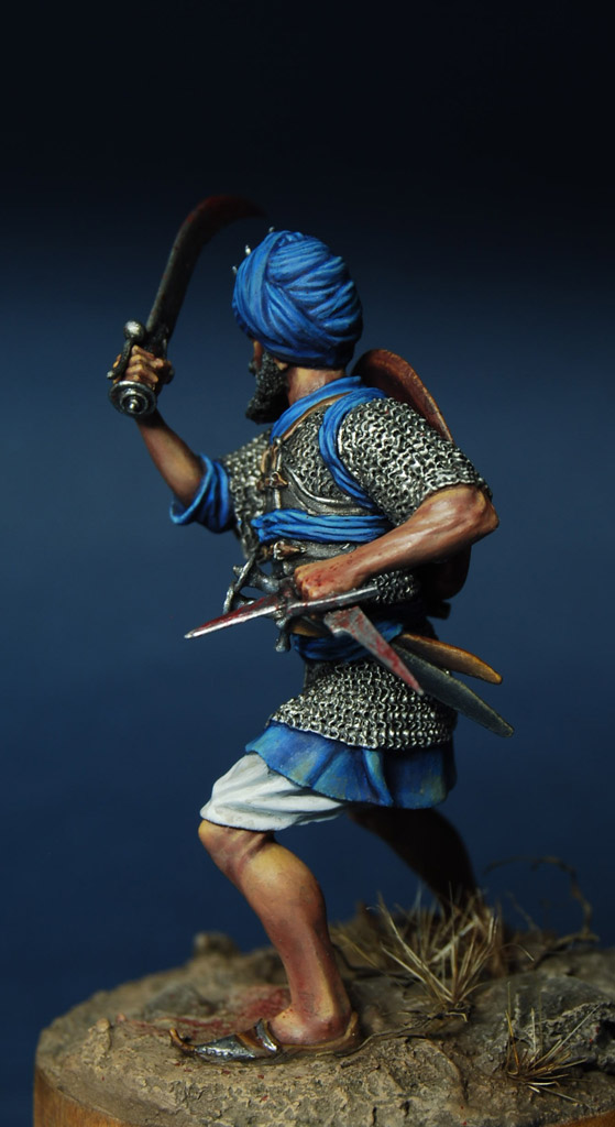Figures: Akali warrior, India, 18-19th cent., photo #8