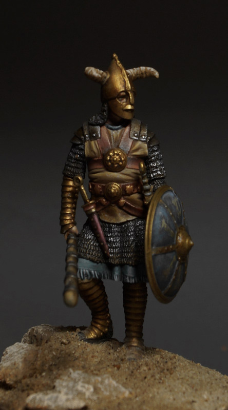 Figures: Sasanian warrior, photo #1