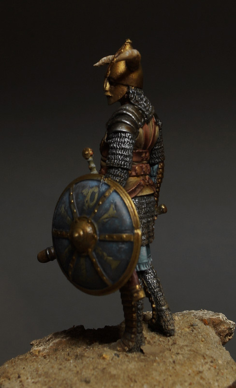 Figures: Sasanian warrior, photo #5