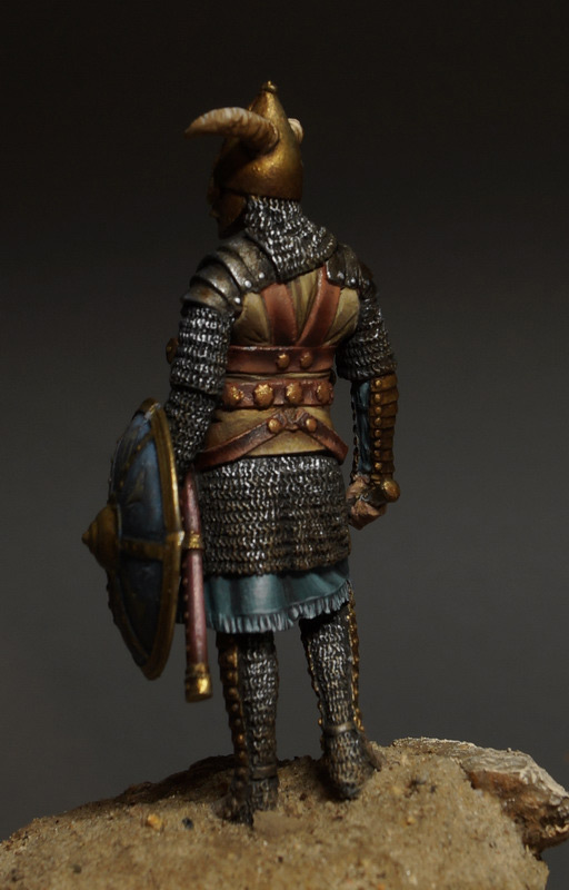 Figures: Sasanian warrior, photo #6