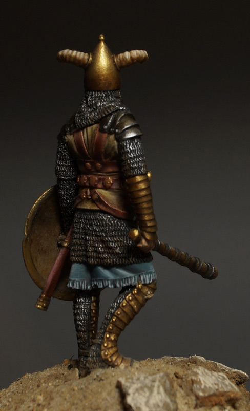 Figures: Sasanian warrior, photo #7