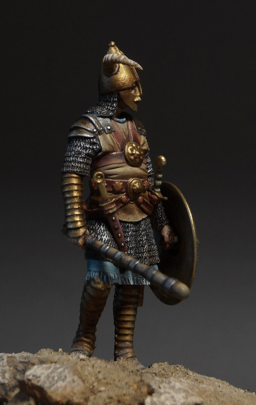 Figures: Sasanian warrior, photo #8