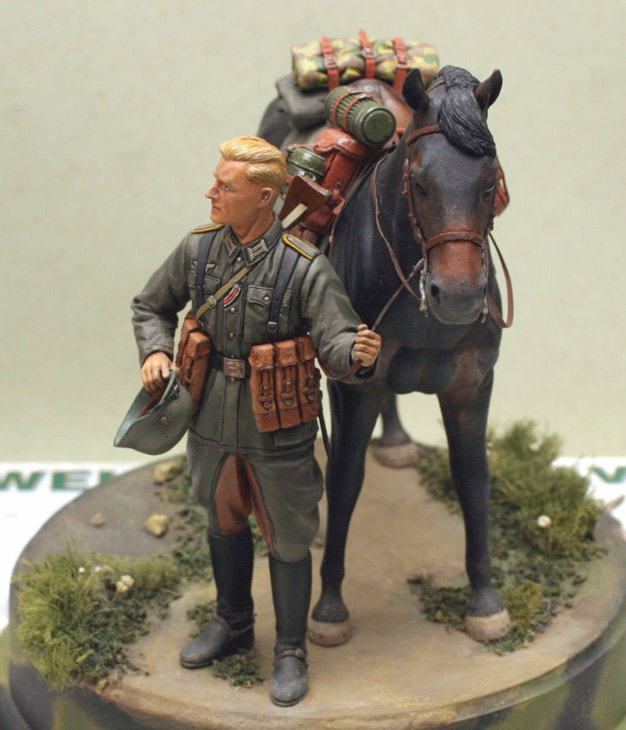 Диорамы и виньетки: Немецкий кавалерист, фото #1