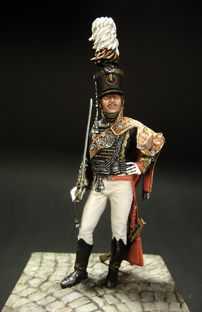 Figures: Chief officer, Leib Guard hussars regt., Russia 1803, photo #2