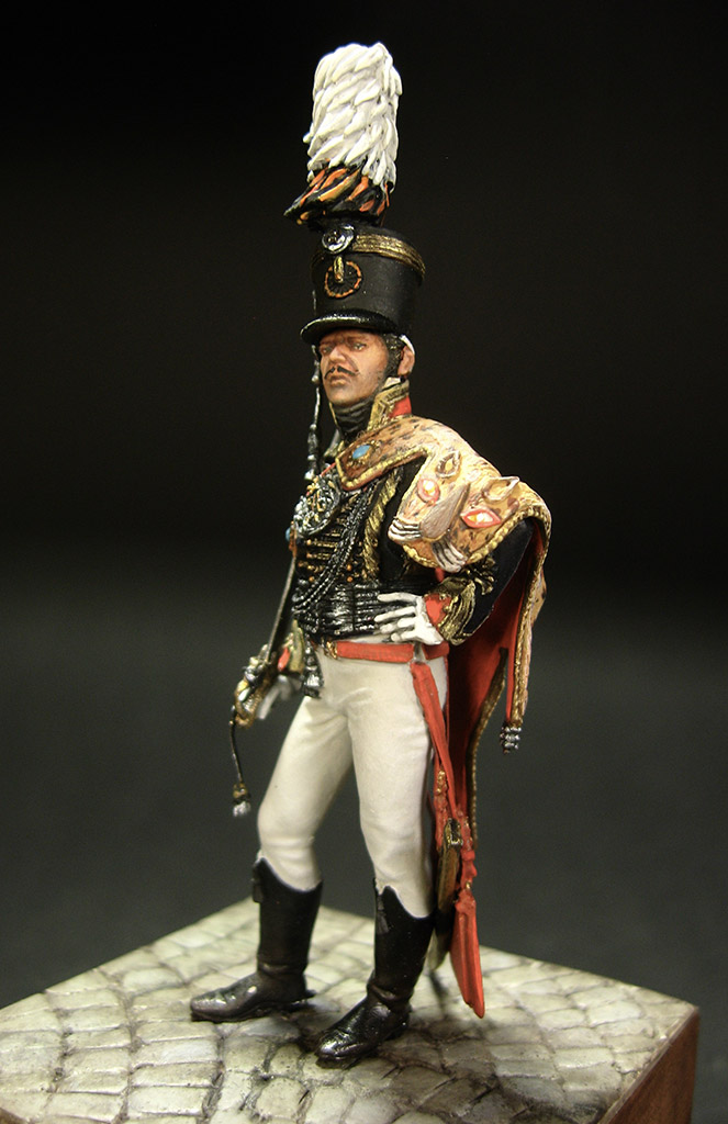 Figures: Chief officer, Leib Guard hussars regt., Russia 1803, photo #3