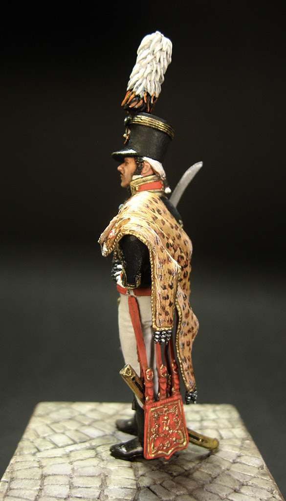 Figures: Chief officer, Leib Guard hussars regt., Russia 1803, photo #4