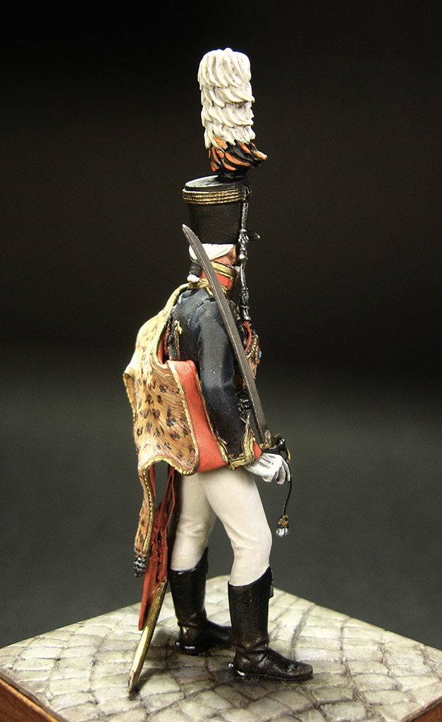 Figures: Chief officer, Leib Guard hussars regt., Russia 1803, photo #7