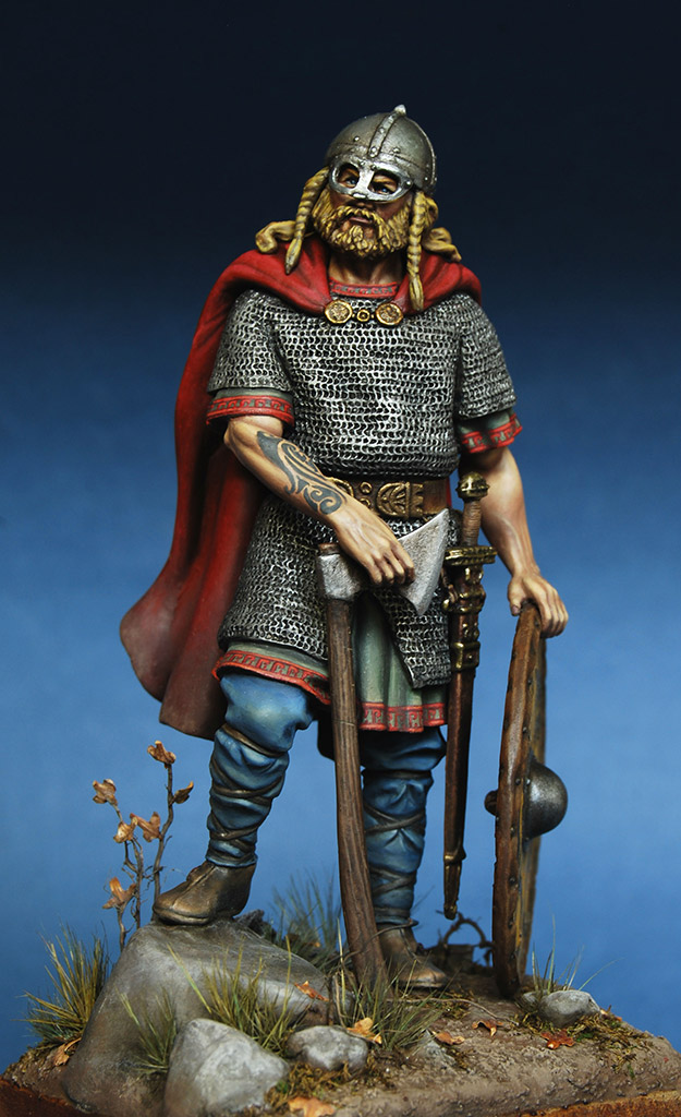 Figures: Viking warlord, 10th century, photo #1