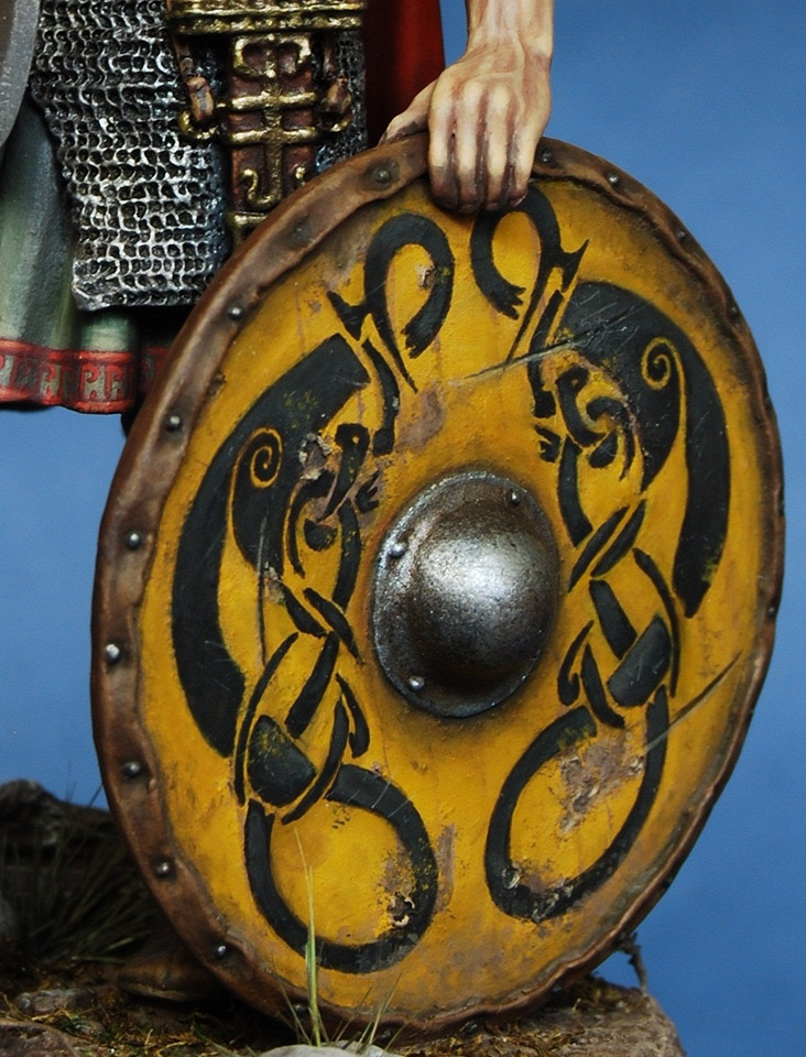 Figures: Viking warlord, 10th century, photo #11