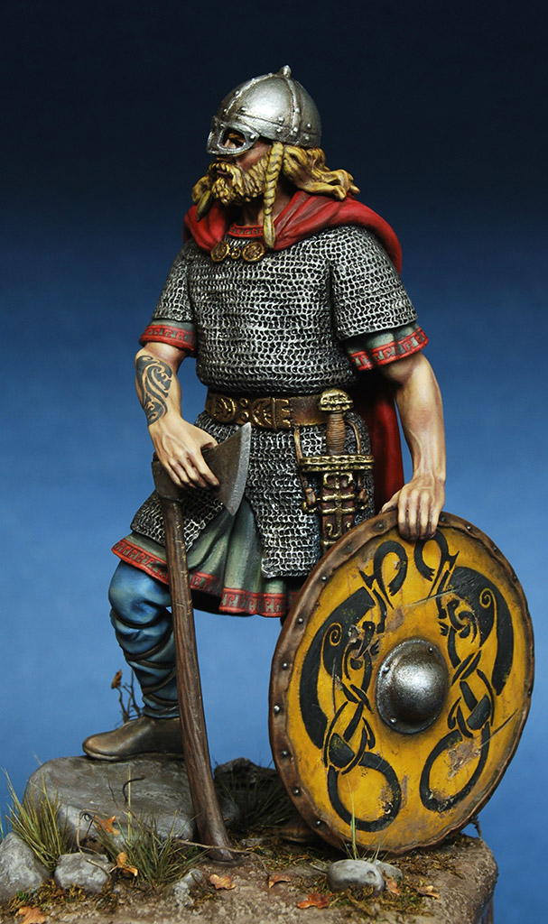 Figures: Viking warlord, 10th century, photo #4