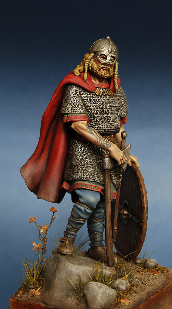 Figures: Viking warlord, 10th century, photo #5