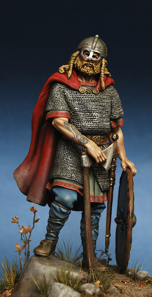 Figures: Viking warlord, 10th century, photo #6