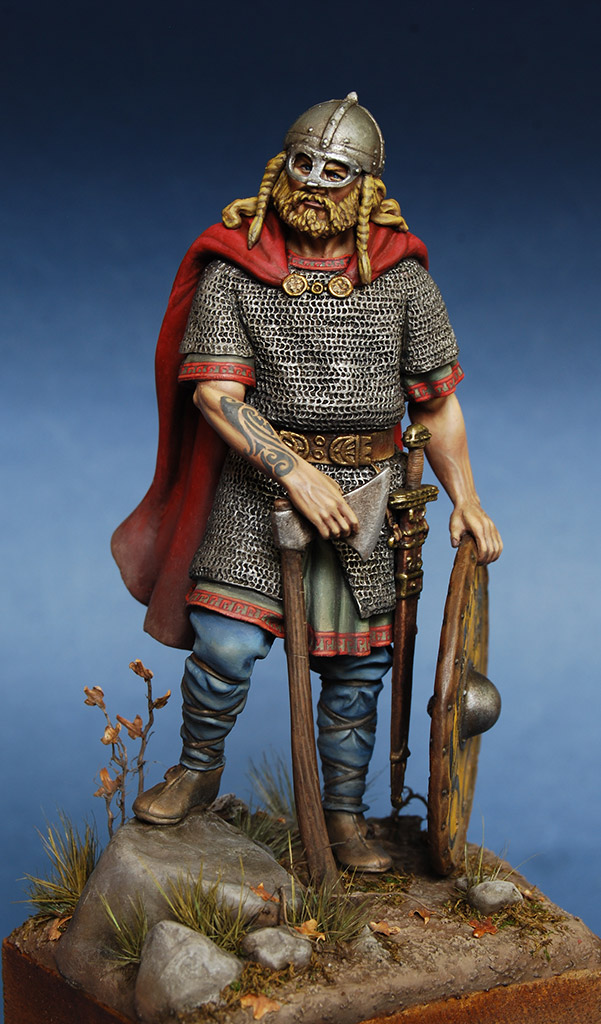 Figures: Viking warlord, 10th century, photo #7