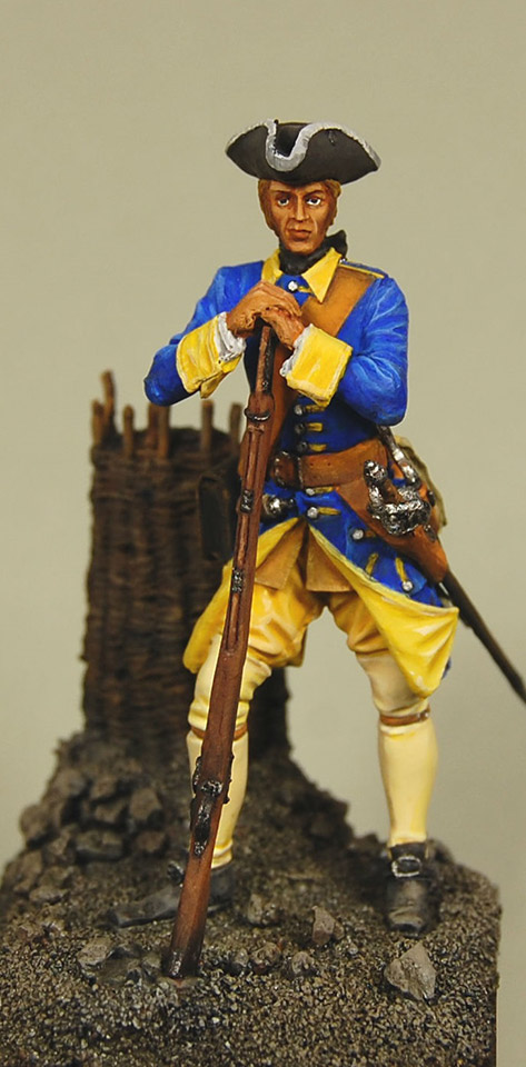 Фигурки: Шведский мушкетер, 1708-1721 гг., фото #1