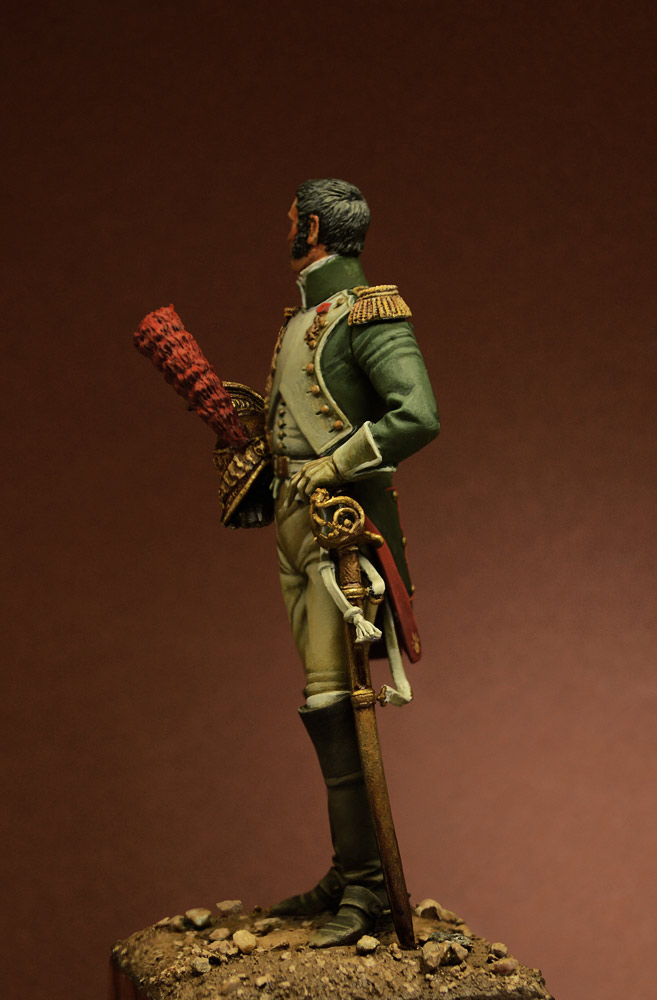 Figures: Officer, Guard Dragoons, 1815, photo #5