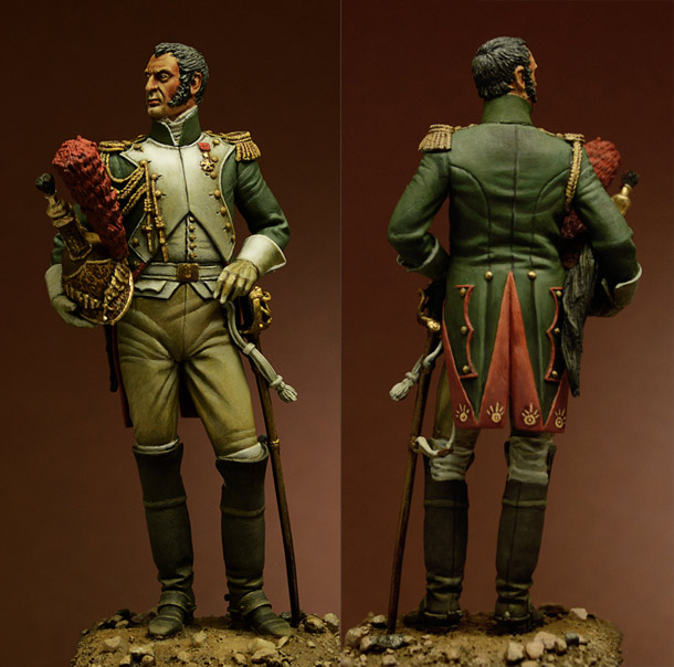Фигурки: Офицер Гвардейского Драгунского полка, 1815 г.