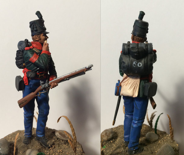 Training Grounds: British sergeant, 60th rifles regt., 1813-14