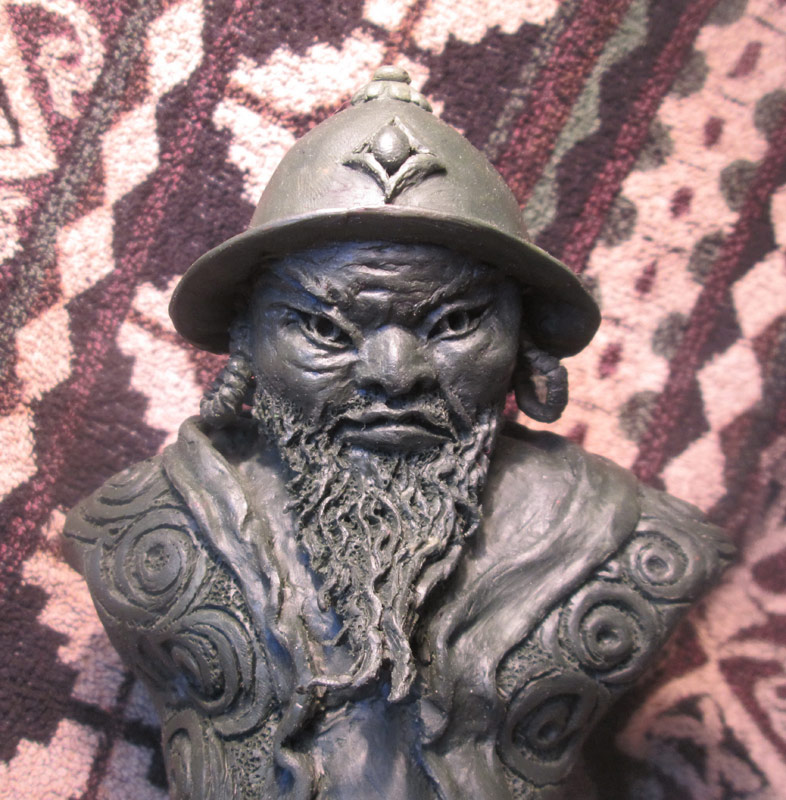 Sculpture: Genghis Khan, photo #2