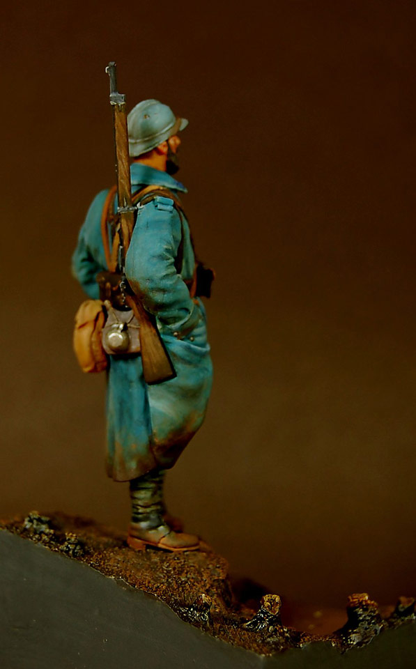 Figures: French infantryman, Western front, 1917, photo #5