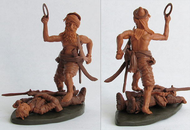 Скульптура: Ниханг и британец