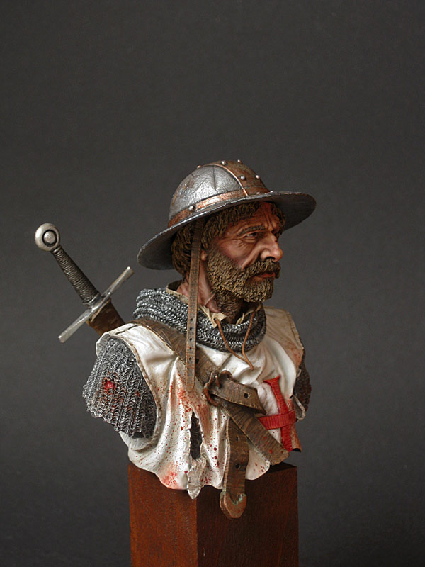 Figures: Templars sergeant, El-Mansura, 1250, photo #3
