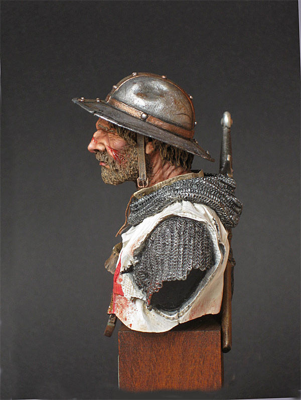 Figures: Templars sergeant, El-Mansura, 1250, photo #5