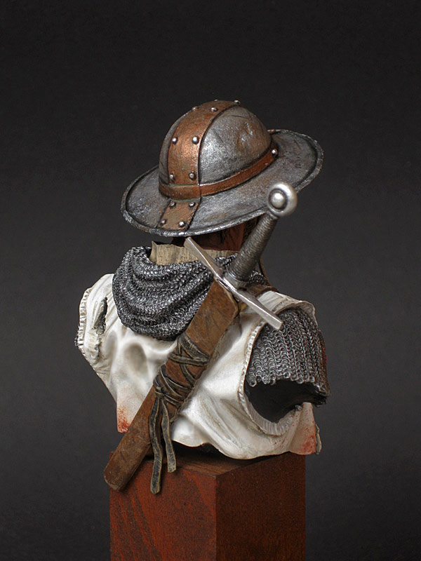 Figures: Templars sergeant, El-Mansura, 1250, photo #7