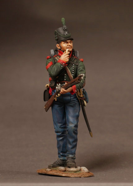 Figures: British sergeant, 60th regiment, 1813-14, photo #10