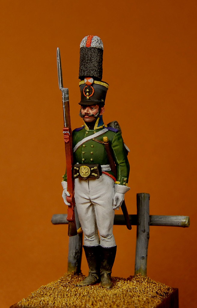 Figures: NCO, Grenadiers battalion of Kaluzhsky regt., 1805-07, photo #2