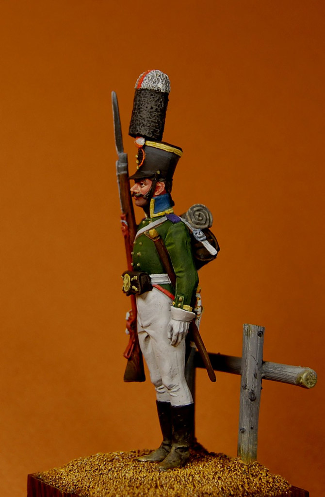 Figures: NCO, Grenadiers battalion of Kaluzhsky regt., 1805-07, photo #4