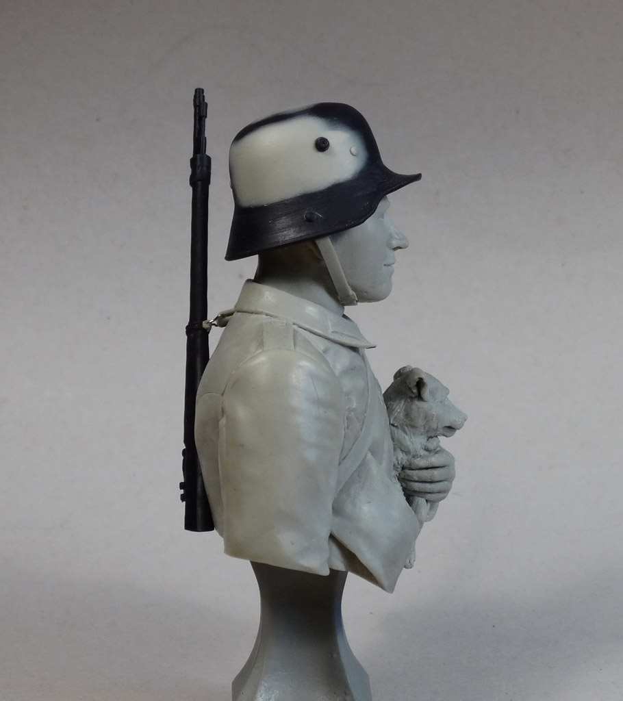 Sculpture: German stormtrooper, WWI, photo #3