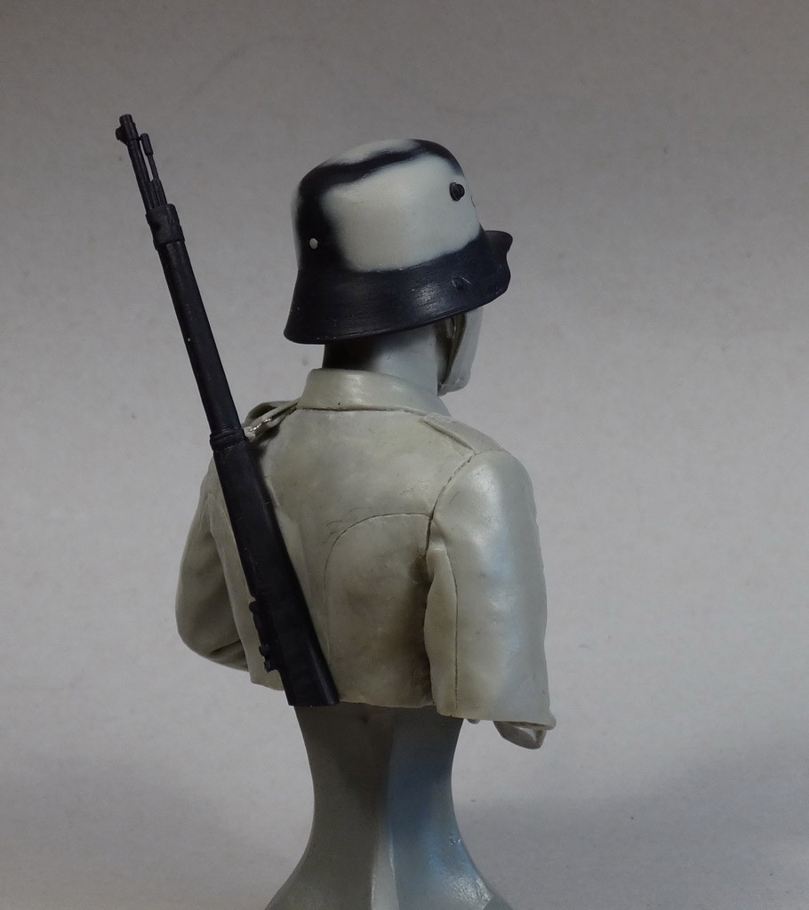 Sculpture: German stormtrooper, WWI, photo #4