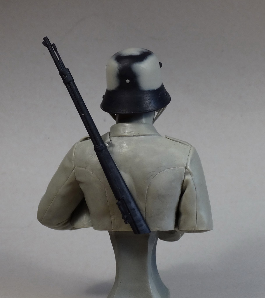 Sculpture: German stormtrooper, WWI, photo #5