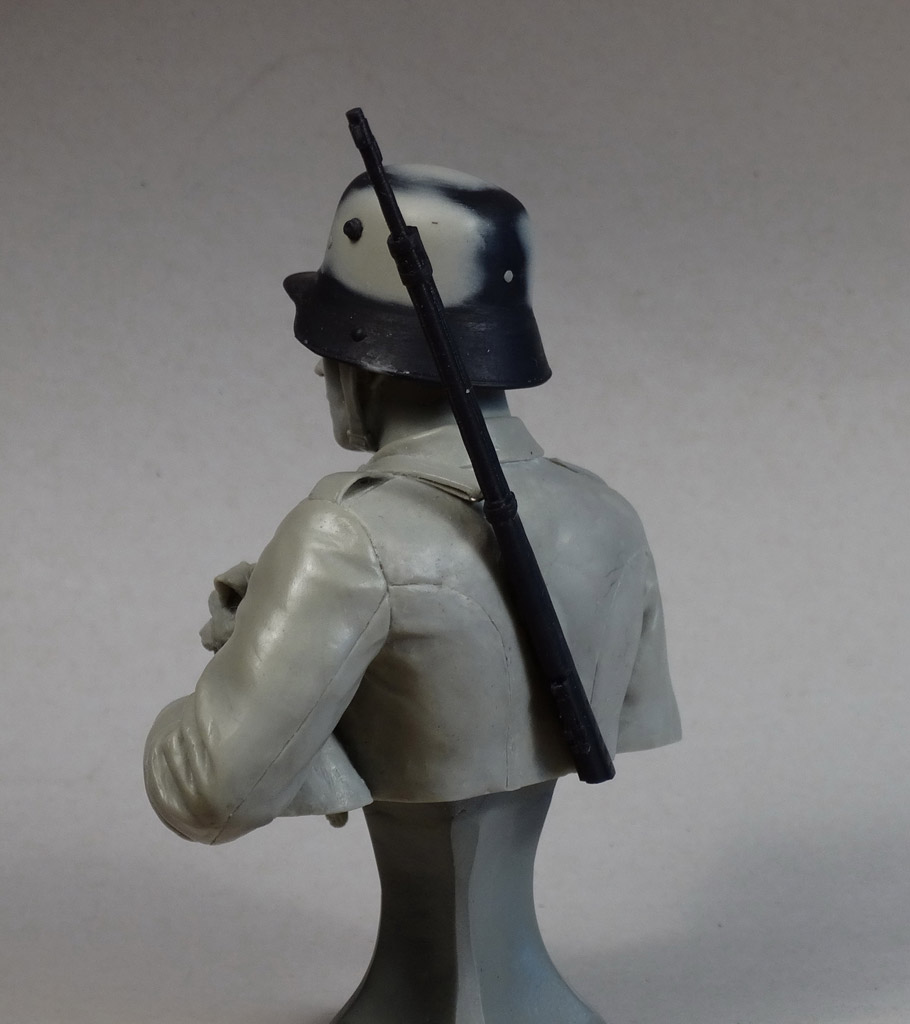 Sculpture: German stormtrooper, WWI, photo #6