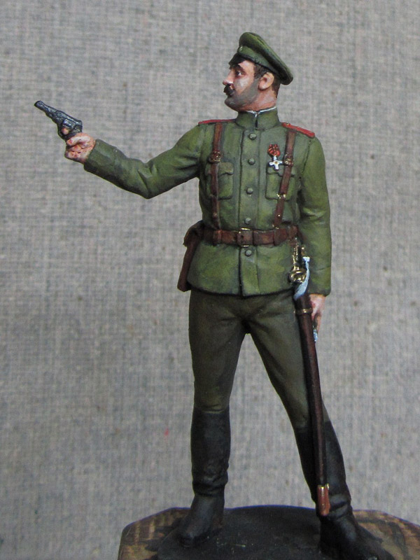 Figures: Russian army colonel, 1914, photo #1