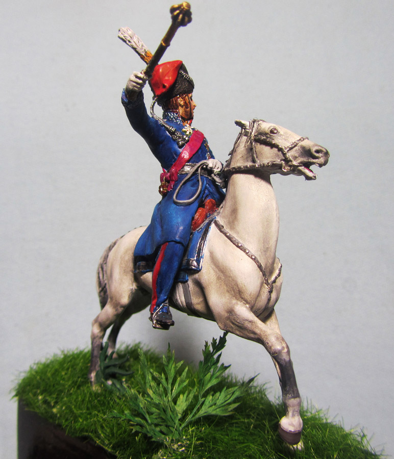 Figures: Ataman Platov and chasseurs officer of Emperor's Guard, photo #3
