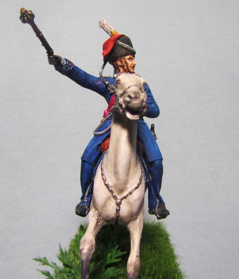 Figures: Ataman Platov and chasseurs officer of Emperor's Guard, photo #4