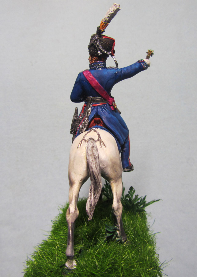 Figures: Ataman Platov and chasseurs officer of Emperor's Guard, photo #5