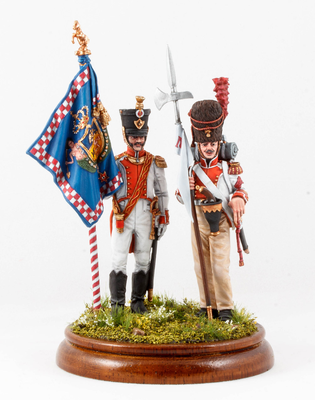 Figures: Standard bearers, 6th Napoli line infantry regt, 1812, photo #2